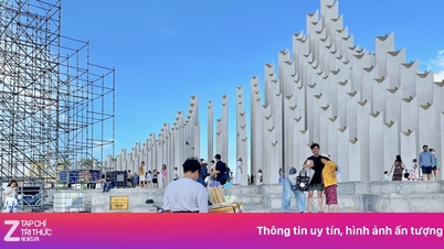 V miliardovém parku ve Vung Tau se stále daří nelegálním pouličním prodejcům.