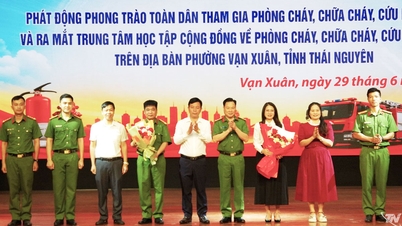 ເປີດຕົວສູນຮຽນຮູ້ຊຸມຊົນກ່ຽວກັບການປ້ອງກັນໄຟໄໝ້, ການດັບເພີງ, ການກູ້ໄພ ແລະ ການຕອບໂຕ້ສຸກເສີນ.