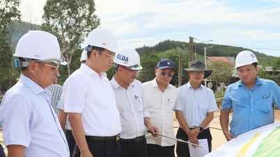 Ein 3,5 Billionen VND teures Projekt in Quang Ngai verzögert sich aufgrund von Problemen bei der Landbeschaffung.