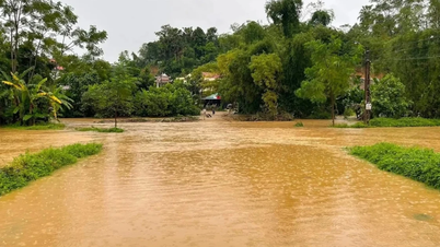 Flomvarsel utstedt for elver i Lao Cai-provinsen fra natten 29. juni til 2. juli.