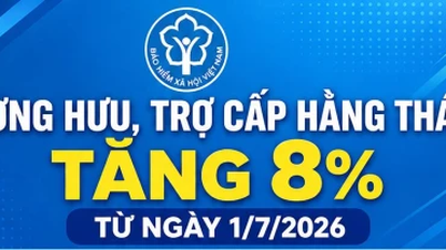 [อินโฟกราฟิก] เงินบำนาญและเงินช่วยเหลือรายเดือนจะเพิ่มขึ้น 8% เริ่มตั้งแต่วันที่ 1 กรกฎาคม 2569