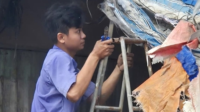 Dong Nai: Innbyggere demonterer proaktivt hus for å gi plass til veibygging i Nguyen Thai Hoc.