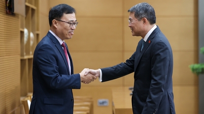 Prime Minister Le Minh Hung receives the South Korean Ambassador: Aiming for a bilateral trade target of 150 billion USD.