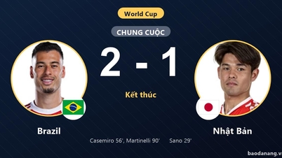 Brazilië 2-1 Japan: Brazilië wint