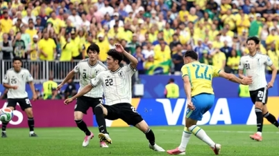 Brasilien gjorde et comeback, besejrede Japan og avancerede til ottendedelsfinalen.