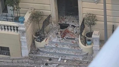 Hemgjord bomb i ryggsäck exploderar, chockerar Monaco.