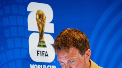 Nagelsmann nam na de nederlaag van Duitsland geen ontslag.