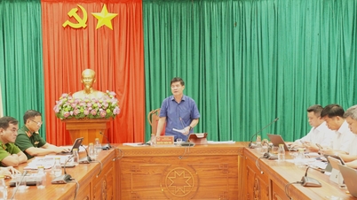 Chủ động triển khai các giải pháp phòng ngừa, ứng phó với thiên tai