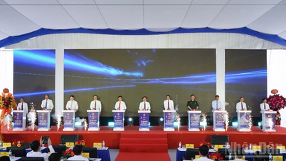 Começa a construção do projeto completo da rodovia expressa Hanói - Thai Nguyen - Cho Moi, avaliado em mais de 21 trilhões de VND.