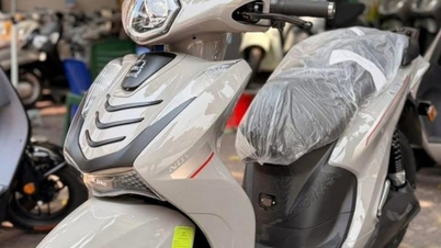Denna elmotorcykel, som såldes i Vietnam för 26 miljoner VND och ser lika bra ut som SH125 och SH160, är ​​utrustad som en exklusiv bensinmotorcykel, men billigare än Vision.