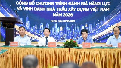 Oznámení programu pro posouzení schopností a ocenění vietnamských stavebních dodavatelů v roce 2026.