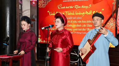 Hai Phong: Fremme av kulturarven til An Bien-tempelet og Ca Tru-sangkunsten.