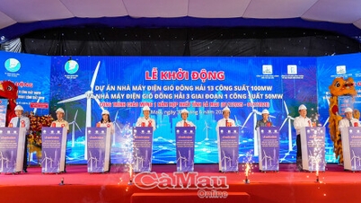 Deux projets éoliens d'une capacité totale de 150 MW ont été lancés.