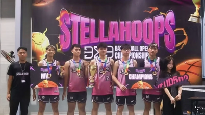 การแข่งขันบาสเกตบอล 'Stellahoops' ปิดฉากลงที่ฮานอยพร้อมกับช่วงเวลาที่น่าจดจำมากมาย