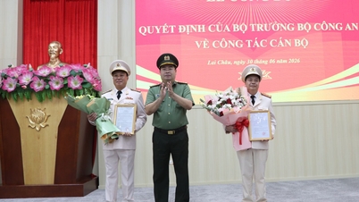 Announcement of the Minister of Public Security's Decisions on personnel matters.