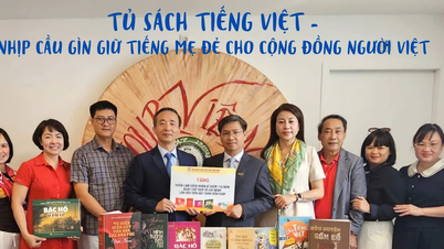 Rak Buku Bahasa Vietnam - Jembatan untuk melestarikan bahasa ibu bagi komunitas Vietnam di luar negeri.