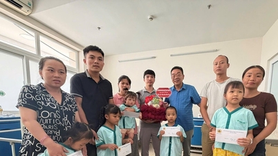 De Nghe Tinh Business Association, die haar activiteiten heeft uitgebreid naar Da Nang, ondersteunt kinderen uit Nghe An met hartziekten.