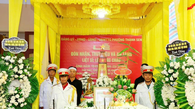 El soldado de Trường Sơn regresa a su tierra natal después de casi seis décadas.