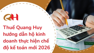 La Oficina Tributaria de Quang Huy ofrece orientación a las empresas familiares sobre la implementación del nuevo sistema contable de acuerdo con la Circular 152/2025/TT-BTC.