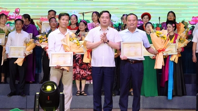 Die Gemeinde Hoang Van, Stadtteil Thuan Thanh, gewann den A-Preis beim Bac Ninh Provinzialen Amateurtheaterfestival.