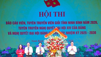 Ceremonia de deschidere a etapei finale a Concursului Ninh Binh pentru Oratori și Propagandiști Excelenți 2026