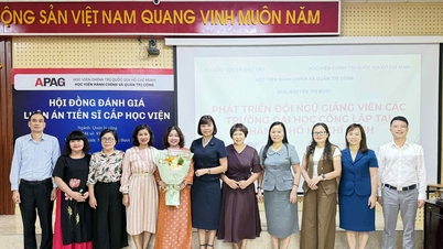 Doktoravhandlingsforsvar på akademisk nivå: «Utvikling av fakultetet ved offentlige universiteter i Ho Chi Minh-byen»
