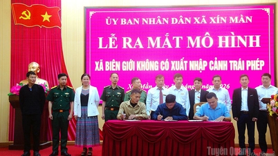 Xin Man spouští model „Pohraniční obce bez nelegální imigrace a emigrace“.