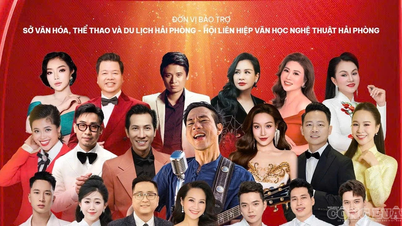 Malam muzik "Hai Phong, Tanah Airku" telah menghimpunkan ramai artis terkenal.