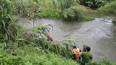 Thai Nguyen : Un garçon de 8 ans est soupçonné de s'être noyé et d'avoir disparu alors qu'il pêchait chez son grand-père.