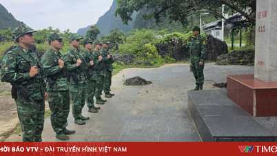 Pohraniční stráže Cao Bang si na hranici zachovávají neochvějnou víru.
