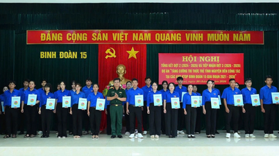 Binh đoàn 15 tiếp nhận 30 đội viên trí thức trẻ tình nguyện đợt 3