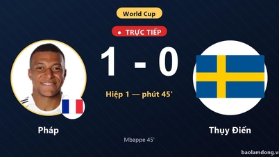 Franța vs Suedia Live: Franța deschide scorul.