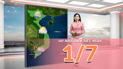 [Video] Předpověď počasí na 1. července 2026: Severní Vietnam postihnou silné deště, střední Vietnam zažije pouze lokální vlny veder v několika oblastech.