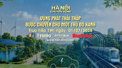 Tonton program Hanoi in Motion pada 1 Julai: Zon pelepasan rendah - Titik perubahan untuk ibu kota hijau.