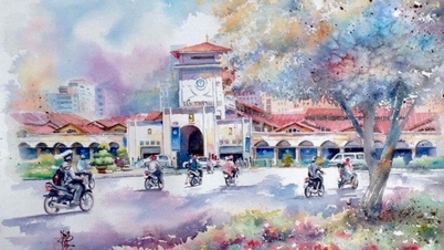 Paisajes urbanos del sur de Vietnam representados por Pham Cong Tam