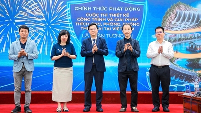 เปิดตัวการประกวด "การออกแบบโครงสร้างและแนวทางแก้ไขเพื่อการปรับตัวและป้องกันภัยพิบัติทางธรรมชาติในเวียดนาม"