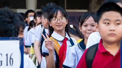 Forberedelse til IELTS og aflæggelse af flere certificeringseksamener for at konkurrere om en plads i 6. klasse på Tran Dai Nghia Skole.