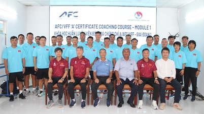 Khai mạc khóa học Huấn luyện viên chứng chỉ 'A' AFC/VFF giai đoạn 1