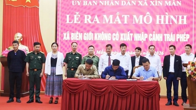 Mô hình “Xã biên giới không có xuất, nhập cảnh trái phép” tại Tuyên Quang