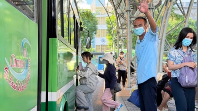 Folk i Ho Chi Minh-byen var overlykkelige den første dagen med gratis bussruter.