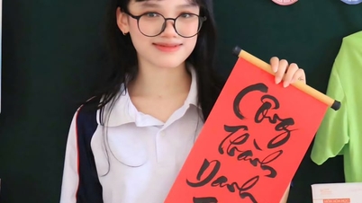 Pelajar wanita yang mendapat markah tertinggi di seluruh negara dalam peperiksaan tamat pengajian sekolah menengah 2026 di Dien Bien itu mengatasi kesukaran untuk mengejar impiannya menjadi seorang guru.