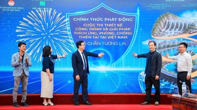 Jawatankuasa Pusat Barisan Tanah Air Vietnam telah melancarkan pertandingan untuk mereka bentuk karya dan penyelesaian bagi pencegahan dan kawalan bencana.