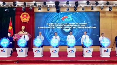 Cao Bang: Oznámení o zavedení kritérií pro hodnocení a seřazení kolektivů a jednotlivců.