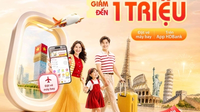 Fliegen Sie international mit Vietjet Air und erhalten Sie Rabatte von bis zu 1 Million VND über die HDBank App.