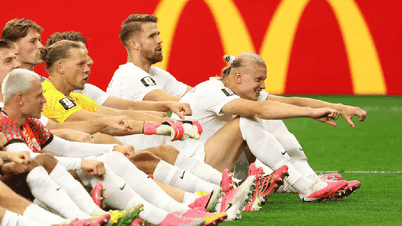Haaland leder Norge till åttondelsfinal.