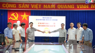 Vi presentiamo la nuova interfaccia del quotidiano elettronico Quang Ngai.