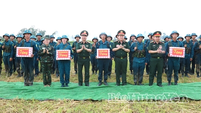Latihan tempur di wad My Hao mencapai objektif dan keperluannya, memastikan keselamatan mutlak.