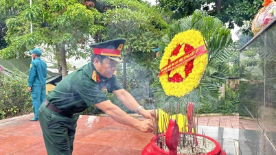 Identifizierung der sterblichen Überreste gefallener Soldaten auf dem Märtyrerfriedhof Dong Khanh Son.