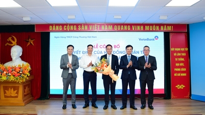 Ông Nguyễn Thanh Tùng giữ chức vụ Phó Tổng Giám đốc VietinBank
