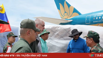 Delegasi Vietnam mengirimkan lebih dari 45 ton bantuan ke Venezuela.